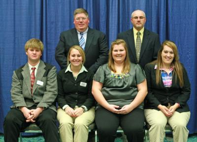 2010 Kentucky 4-H All-Star Gold Livestock Judging Team