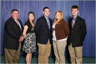 2011 Kentucky 4-H All-Star Gold Livestock Judging Team