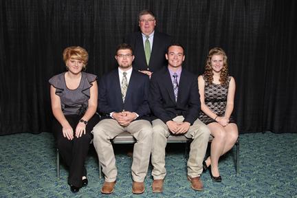 2012 Kentucky 4-H All-Star Gold Livestock Judging Team