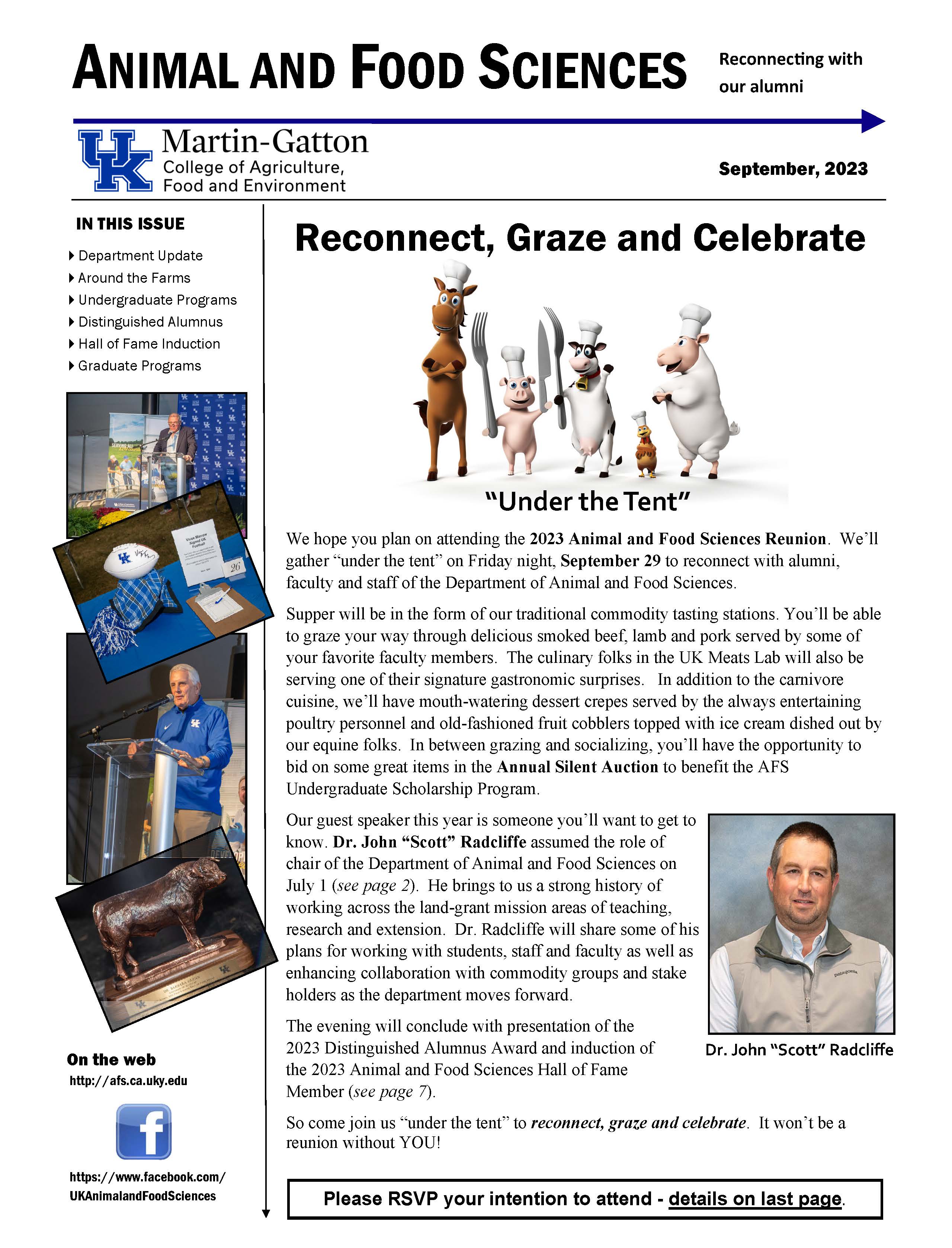 Alumni Newsletter (Page 1)