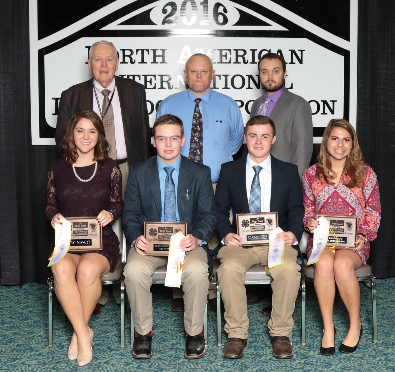 2016 Kentucky 4-H All-Star Gold Livestock Judging Team