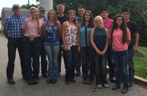 Top 12 Week for Livestock Judging